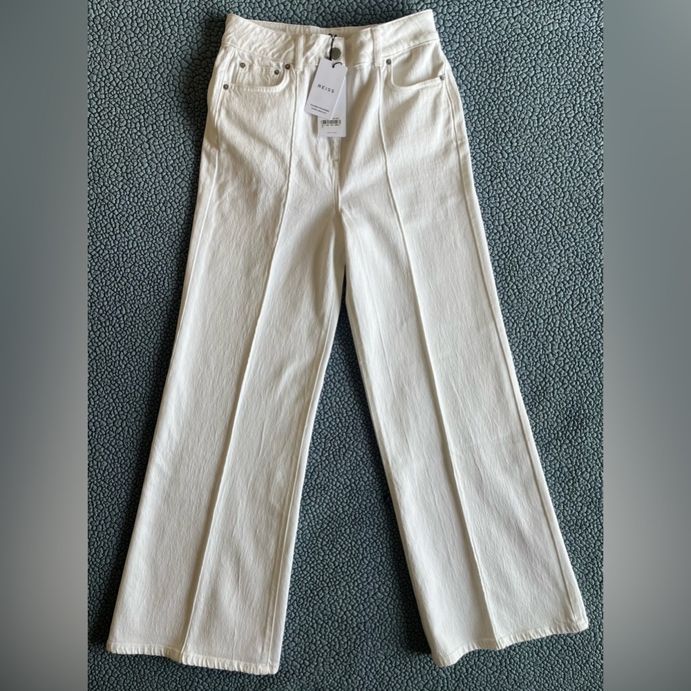 REISS WIDE LEG JEANS